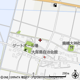埼玉県深谷市大塚島周辺の地図