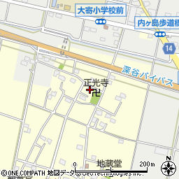 埼玉県深谷市起会190周辺の地図
