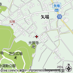 群馬県藤岡市矢場776周辺の地図