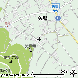 群馬県藤岡市矢場791周辺の地図