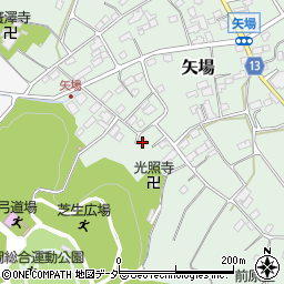 群馬県藤岡市矢場779周辺の地図