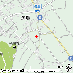 群馬県藤岡市矢場808周辺の地図