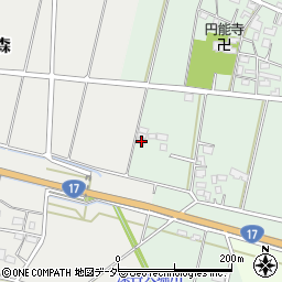 埼玉県深谷市高畑407周辺の地図