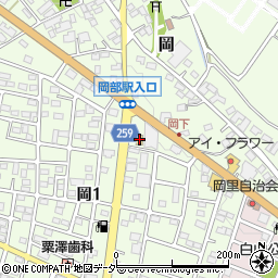 セブンイレブン埼玉岡部町店周辺の地図