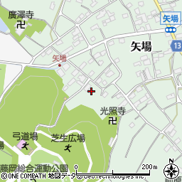 群馬県藤岡市矢場769周辺の地図