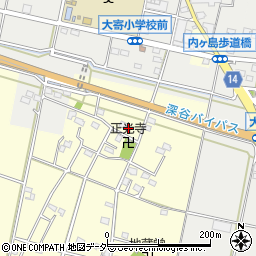 埼玉県深谷市起会178周辺の地図