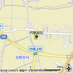 竹原神社周辺の地図