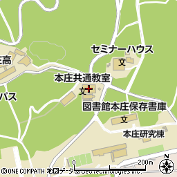 本庄共通教室周辺の地図