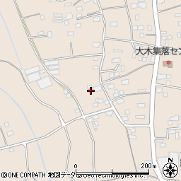 茨城県下妻市大木718周辺の地図