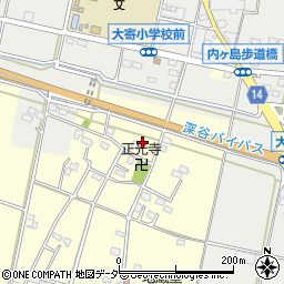 埼玉県深谷市起会182周辺の地図