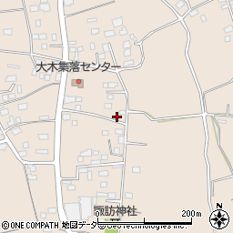 茨城県下妻市大木631周辺の地図