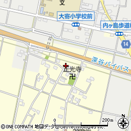 埼玉県深谷市起会179周辺の地図