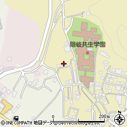 島根県隠岐郡隠岐の島町栄町1074周辺の地図