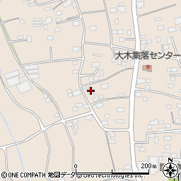 茨城県下妻市大木714周辺の地図