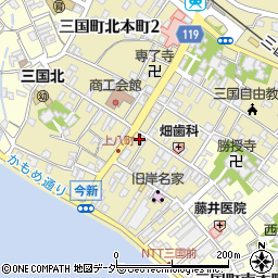 柴山本店周辺の地図