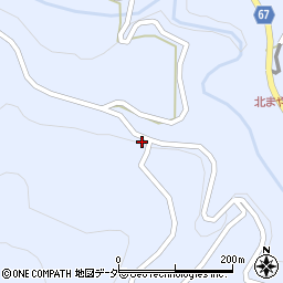 長野県松本市入山辺4204-1周辺の地図