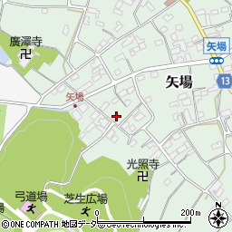 群馬県藤岡市矢場744周辺の地図