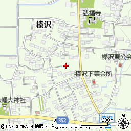 埼玉県深谷市榛沢168周辺の地図