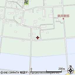 埼玉県深谷市新井205周辺の地図