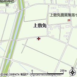 埼玉県深谷市上敷免521周辺の地図