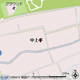 長野県松本市波田（中上手）周辺の地図