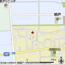 埼玉県深谷市上増田953周辺の地図