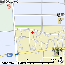 埼玉県深谷市上増田954周辺の地図