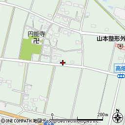 埼玉県深谷市高畑403周辺の地図