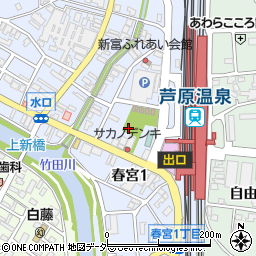 シャトーパン＆ケーキ　金津駅前店周辺の地図