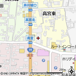 コミックバスターCommune 南松本店周辺の地図