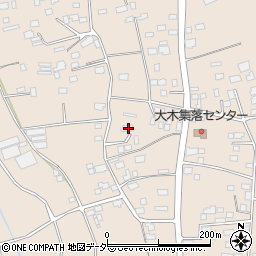 茨城県下妻市大木712周辺の地図