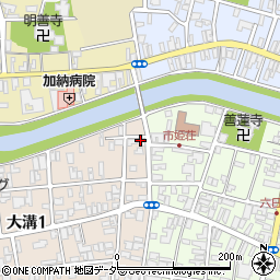 井筒屋わたふとん店周辺の地図