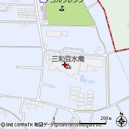 三和豆水庵周辺の地図