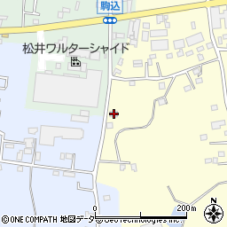 茨城県古河市上和田71周辺の地図