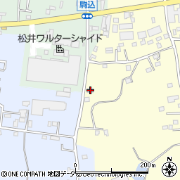 茨城県古河市上和田71-2周辺の地図