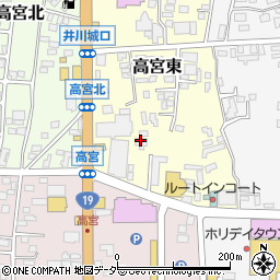 タマホーム株式会社松本支店周辺の地図