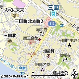 小山屋酒万寿本舗周辺の地図