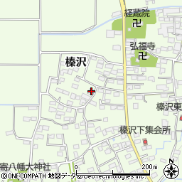 埼玉県深谷市榛沢208周辺の地図