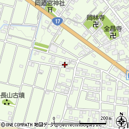 埼玉県深谷市岡3057周辺の地図
