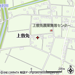 埼玉県深谷市上敷免300周辺の地図