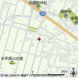 埼玉県深谷市岡3032周辺の地図