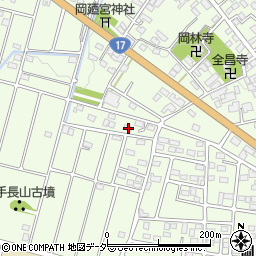 埼玉県深谷市岡3075周辺の地図