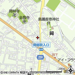 埼玉県深谷市岡2782周辺の地図