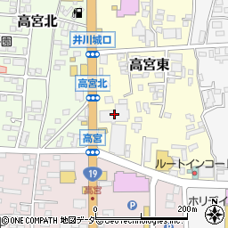 ＮＴＴ東日本−長野松本事業所　工事立会受付・地下埋設物工事立会受付周辺の地図