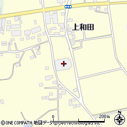 茨城県古河市上和田13-1周辺の地図