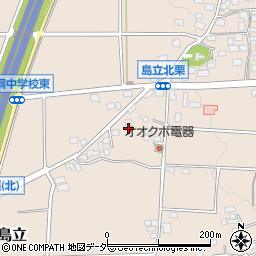 長野県松本市島立4542周辺の地図