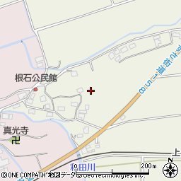 長野県松本市新村根石周辺の地図