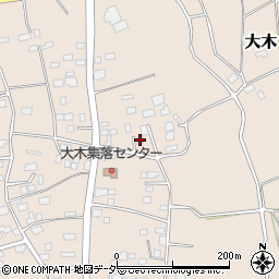 茨城県下妻市大木639周辺の地図