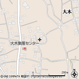 茨城県下妻市大木641周辺の地図