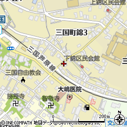 かどや呉服店周辺の地図